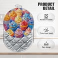 thumbnail image 2 of 2 PCS Pot Holders for Kitchen,Potholders Sets with Hook for Oven,Cooking,Baking,Colorful Array Of Cupcakes In Pastel - Hued Setting, 2 of 7