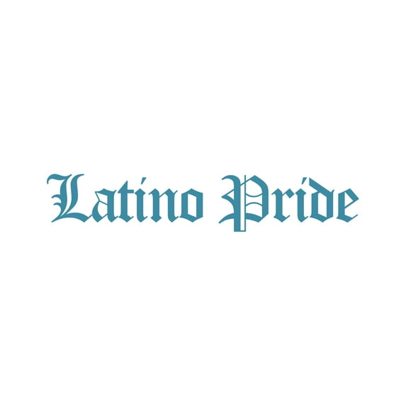 Latino Pride Sticker Decal Die Cut - Self Adhesive Vinyl - Weatherproof - Made in USA - Many Color and Sizes - brown pride latino