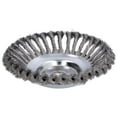 thumbnail image 1 of Rueda De Alambre Trenzado De Acero Para Jardín, Cepillo De Malezas, Cabezal De Corte, Disco De Desoxidación Para Cortacésped De 8 Pulgadas, 1 of 7