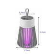 thumbnail image 2 of Dsseng Fly Zapper Portable Indoor Bug Zapper LED Fly Trap Electronic Fly Zapper Indoor Mosquito Trap Ideal for Fly Traps Indoors Super-Fast Electric Bug Zapper, 2 of 7