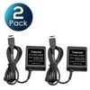 Insten 2-pack AC Wall Travel Charger Rapid for NDS Nintendo DS / Game Boy Advance SP GBA SP (Folding Blade)