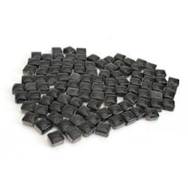 Milltown Merchants Darkness Mini Mosaic Ceramic Tile 4/10 Inch (3 lbs)