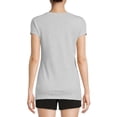 thumbnail image 2 of No Boundaries Women's Juniors Everyday Short Sleeve T-Shirt, 3-Pack, 2 of 5