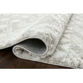 thumbnail image 4 of Loloi Bliss Shag Grey / White 9'-3" x 13' Area Rug, 4 of 6