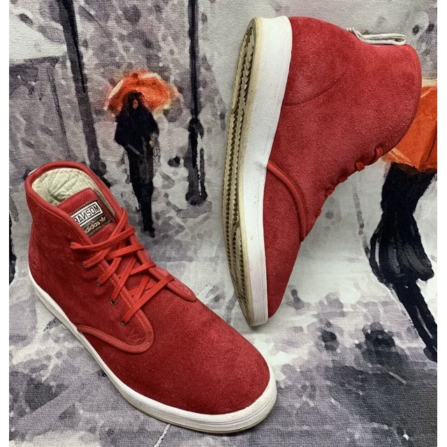 Adi-das Dune Ransom Red Ankle Sneakers Shoes Mens Size 12 Rouge Red Ankle 2009