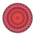thumbnail image 1 of Indian Mandala  Roundie Beach Throw Tapestry Hippy Boho Gypsy Beach Towel, 1 of 11
