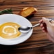thumbnail image 4 of Cucharas de Sopa de 7,3 Pulgadas con Manejar de Gancho, Juego de 4, Perfectas para Ramen, Pho, , AlbóNdigas, Fideos, Aptas para Lavavajillas, 4 of 5