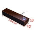 thumbnail image 2 of Byujiro Desktop Bluetooth Speaker Multimedia Computer Desktop Long Strip Wooden Speaker for Gaming, Home Office and Workspace Setup, 2 of 3