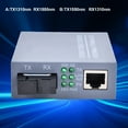 thumbnail image 1 of Gigabit Ethernet Converter Modo único SC RJ45 Medios ópticos Para Acceso Al Estacionamiento, 1 of 7