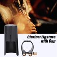 thumbnail image 2 of Clarinet Mouthpiece Accessory, PU Clarinet Ligature, Plastic  Durable  Material Lightweight For Clarinet Professionals, 2 of 8