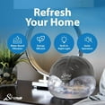 thumbnail image 5 of Black The Original Air Purifier Water Filter Air Cleaner For Home Essential Oil Aroma Diffuser With LED Night Light, 5 of 5