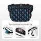 thumbnail image 5 of Fotbe Blue Seahorse Cangurera Cuadrada con Estampado de Doble Capa, Bolsa de Cintura Ajustable Mini para Hombres y Mujeres, 5 of 9