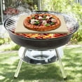 thumbnail image 3 of Cook N Home Classic 14 x 16 Inch Pizza Stone with Scraper, Heavy Duty Cordierite Baking Stone for Oven and Grill, Thermal Shock Resistant, Ideal for Baking Crisp Crust Pizza, 3 of 8