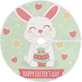 thumbnail image 1 of FMSHPON Easter Xmas Christmas Tree Skirt Stand Mat for Holiday Party Decoration Indoor Outdoor 36 inches, 1 of 6