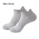 thumbnail image 4 of Sonducket 2 uds poliéster tela transpirable elasticidad máxima comodidad flexibilidad exquisita artesanía resistente al desgaste textura suave Medias Gris Masculino, 4 of 6