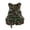 Camouflage, variant on Multi-Pocket Breathable Mesh Back Adult Fishing Life Vest Adjustable EPE Foam Buoyancy Flotation Jacket for Kayaking Boating Swimming Rafting Water Sports(Orange-55x46cm)