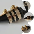 thumbnail image 4 of CIMAXIC Adjustable Metal Saxophone Ligature Clip Golden Alto Saxophone Accessories, 4 of 6