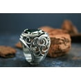 thumbnail image 4 of Roarsilver Timeless Elegance: Green Zircon Gemstone 925 Sterling Silver Ring | 13, 4 of 5