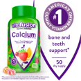 thumbnail image 2 of Vitafusion, gomitas de calcio, 100 unidades, suministro para 50 días, 2 of 8