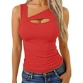 thumbnail image 2 of Juniors T-Shirts Cute Summer Tank Tops Basic Sleeveless Tank Top T Shirts for Women, 2 of 6