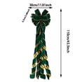 thumbnail image 3 of MesaSe Christmas Tree Decoration Bow Ruler Streamers Tree Decoration Bow Decoration Christmas Holiday Party Home Decoration, 3 of 6