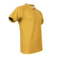 thumbnail image 3 of Playera Polo George Talla G Manga Corta Lisa Cuello 3 Botones Amarillo Mostaza, 3 of 4