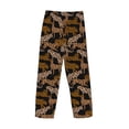 thumbnail image 3 of Lsque Leopard Print Print Men's Pajama Pants, Lounge Pant - Comfortable Home Wear,Elastic Waistband, Stylish Design-X-Large, 3 of 9