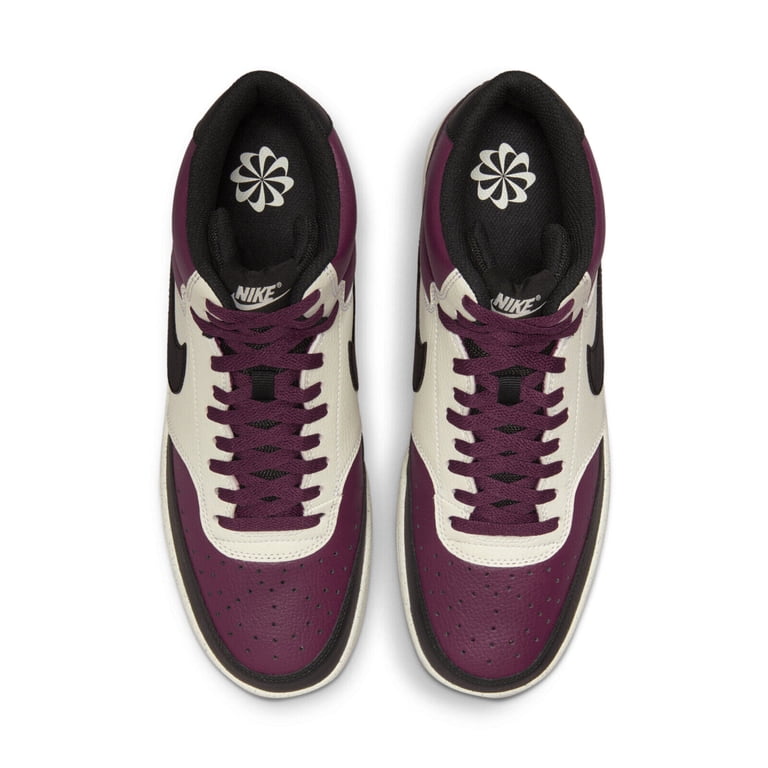 Nike Court Vision Mid NN DN3577-600 Mens Beetroot Sail Black  display picture 3