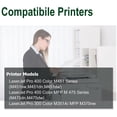 thumbnail image 2 of Paquete de 4 cartuchos de tóner para HP Laserjet Pro 400 Color M451, 2 of 6