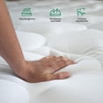 thumbnail image 4 of Base Cama Con Cabecera + Colchón Memory En Caja Matrimonial blanco, 4 of 8
