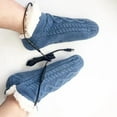 thumbnail image 4 of VMWMSSR Non- Heated Socks With Usb Detachable Heater For Men Women, Constant Temperature Thick Warm Electric Heated Socks For Winter Outdoor Activities(No Battery) Blue-12x28cm, 4 of 6