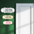 thumbnail image 5 of Signs ByLITA Designer Keep Fridge Door Closed Sign (Red) - Small, 5 of 8