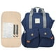 thumbnail image 2 of Bolsa Para Cambiar Pañales, Bolsa Para Pañales De Maternidad Segura No Tóxica, Diseño De Rejilla Múltiple Para Almacenamiento, Viaje, Momia Al Aire Libre, 2 of 8