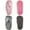Gray, Pink, variant on 2 Pairs Microfiber Cleaning Mop Slippers for Floor Cleaning House Mop Shoes Men and Women Washable Unisex Dusting Slippers Dirt Tool Supplies(Large,Black, Beige)