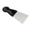 thumbnail image 3 of 2 piezas Afro Metal Afroamericano cabello Herramientas de shamjiam Afro Hair Pick 2020 NUEVO, 3 of 8