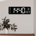 thumbnail image 1 of Reloj de pared Digital, fecha de temperatura, pantalla de , cuenta arriba y temporizador, alarmas duales, reloj despertador Digital LED para sal BLESIY Reloj de pared digital, 1 of 8