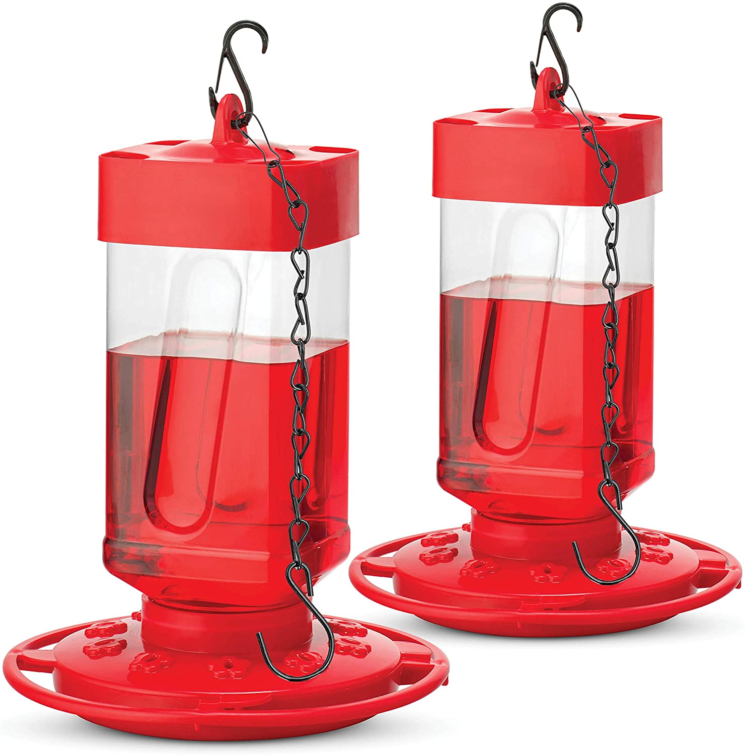 Hummingbird Feeders for Outdoors 32 oz [Set of 2] Hummingbird Feeder