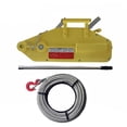 thumbnail image 1 of 1.6 Ton 3.2 Ton 5.4 Ton Manual Wire Rope Pulling Hoist Tirfor Hand Wire Rope Winch Wire Rope Lever Hoist for Lifting, 1 of 6