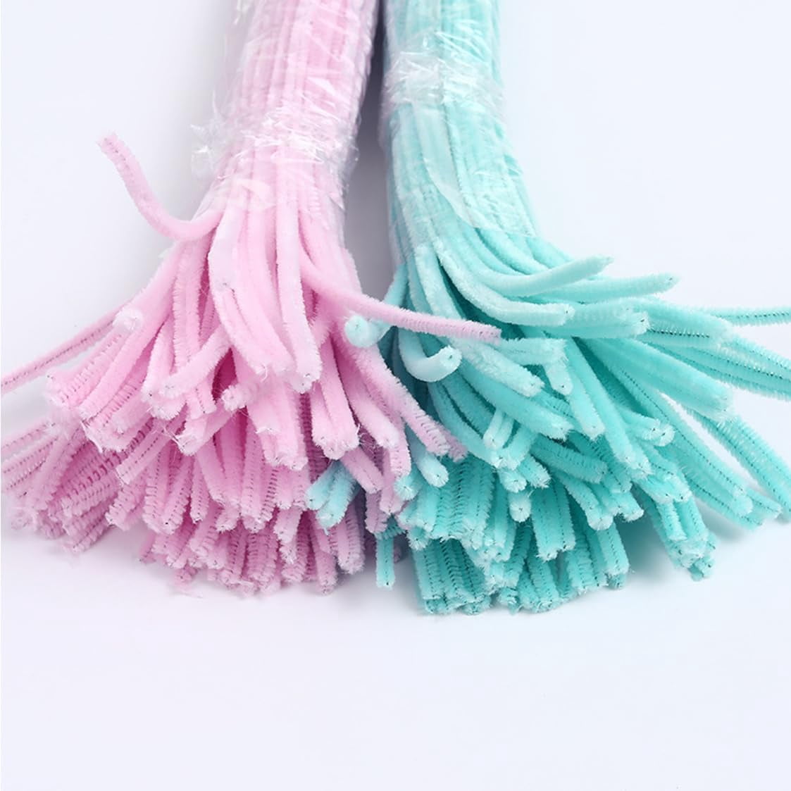 Malone Kafenyu Pipe Cleaners Craft 500 PCS Chenille Stems Assorted Colors 6MM x 12 INCH Twistable Stems for Children’s Crafts and Arts Bendable Sculpting Sticks
