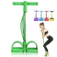 thumbnail image 1 of Resistance Band, 4-Tube Pedal Resistance Bands with Handles, Elastic Pull Rope Fitness Equipment for Home Workout, Strength Training, Physical Therapy, Yoga, Pilates, 1 of 7