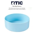 thumbnail image 3 of RTIC 3-in-1 Dog Bowl, Large, Stainless Steel Insulated Bowl, Silicone Lid, Deep Harbor & RTIC Ice, 3 of 7