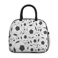thumbnail image 2 of Sac à Lunch Isolé à Thème Athlète, Sac Thermique Réutilisable Portable pour Femmes, Adolescentes et Compétitions Sportives, 2 of 6