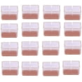 thumbnail image 1 of LAICAIW 16Pcs Rectangle Chair Leg Caps with Felt Silicone Floor Protector Anti-Slip Prevent Scratches Furniture Feet Covers, 1 of 7