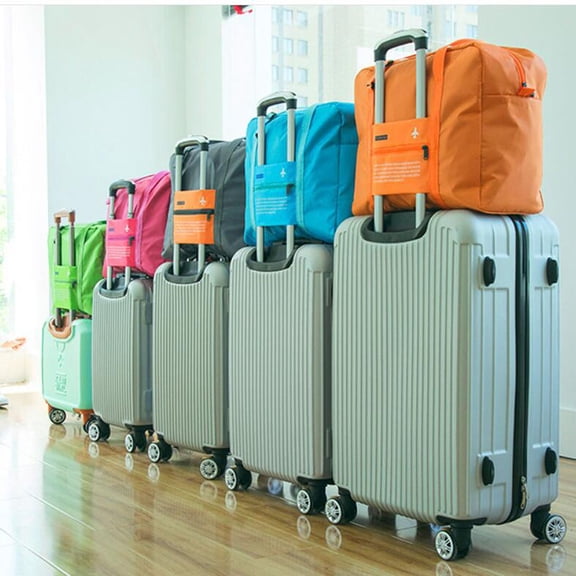 Luxshiny Lightweight Rosy Travel Bag Foldable for Storage and Outdoor Use