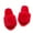 Red, variant on Women's Slide Slippers - Soft Plush-Lined Open-Toe Design for Indoor & Outdoor Comfort
