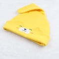 thumbnail image 3 of Gorro de dormir anudado cálido para bebé de 3 piezas, azul, rosa, amarillo, talla única JAMW Sencillez, 3 of 4