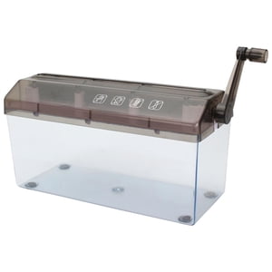yuksok Mini A4 Paper Shredder Documents Cutting Tool Manual Shredder Desktop Stationery