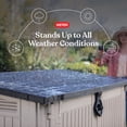 thumbnail image 5 of Keter Store-It-Out Midi Horizontal Durable Resin Outdoor Storage Shed With Heavy Duty Floor and Locking Latch, Beige, 5 of 20