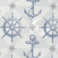 thumbnail image 4 of FREEAMG Anchor Shower Curtain with Hooks, Waterproof Washable Fabric Shower Curtain for Bathroom Bathtub Decor, 60"x 72", 4 of 6