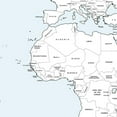 thumbnail image 2 of Cosmographics: Detailed World Colouring Map - 27.75 x 16.25 inch Poster - Matte Paper, 2 of 2